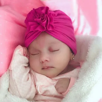 Mados Kūdikis Skrybėlę Kietas Turbaną Elastinga Kepurės Mergaitėms Baby Kūdikių Reikmenys