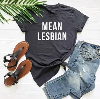 Tai lesbietės marškinėlius Atsitiktinis Medvilnės Hipster Juokingi marškinėliai Lady Yong Mergina Viršuje Tee Lašas Laivas ZZZH-23