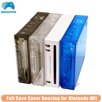 Su Mažmeninės Pakuotės Padengti Būsto Atveju Nintendo Wii Konsolės Pakeisti Būsto Apvalkalas su visos Mažmeninės Dalys Dropshipping