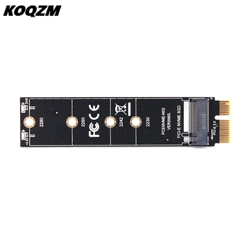 PCIE į M2 Adapteris NVMe SSD M2 PCIE X1 Pjesė PCI-E PCI Express M Rakto Jungtį, Palaiko 2230 2242 2260 2280 2 M. SSD Visu Greičiu