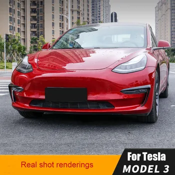Automobilių Priedai, Išoriniai Modifikacija Tesla Model 3 Priekinis Žibintas Antakių Apdaila, Automobilių Optikos Priekinių Žibintų Apsauginis Dangtelis