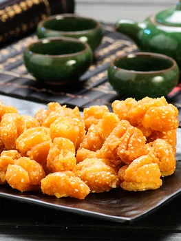 Kinijos užkandžiai medaus trys peiliai 250 gramų tankus trimis peiliais, pyragaičiai tradicinis gurmanų trys peiliai Xuzhou specialybės