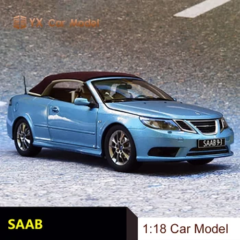 Saab 93 automobilių modeliu originalius 1:18 SAAB Saab 9-3 lieti sporto automobilio modelio surinkimo