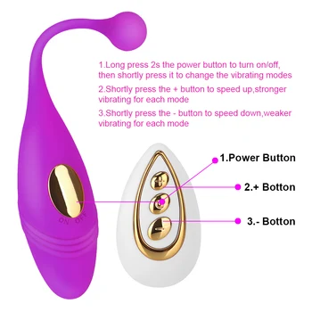 Vibruojantys Kiaušiniai Nuotolinio Valdymo Analinis Makšties Klitorio Bluetooth Vibratorius G-Taško Stimuliatorius Erotika Suaugusiųjų Sekso Žaislai Moterų Masturbator