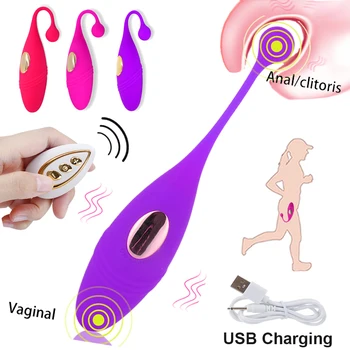 Vibruojantys Kiaušiniai Nuotolinio Valdymo Analinis Makšties Klitorio Bluetooth Vibratorius G-Taško Stimuliatorius Erotika Suaugusiųjų Sekso Žaislai Moterų Masturbator