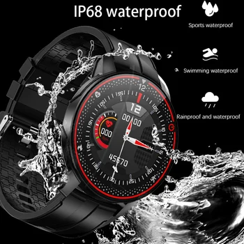 NAUJAS R18 IP68 Vandeniui Smart Watch Vyrai 