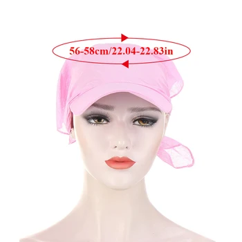 Moterų Turbaną Skrybėlę lassic apsaugos nuo Saulės, Kepurės Turbaną Skrybėlę Kraštų Turbaną Skrybėlę Spalvotų Turbaną Skrybėlę Turbaną Skrybėlę Vakarų Stiliaus Turbaną Skrybėlę 2021