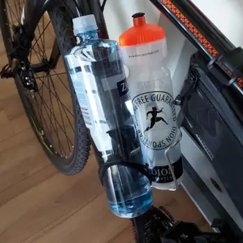 ZTTO MTB Dviračių Butelis Narve Extender Aliuminio Lydinio Vandens Puodelį Virdulys Turėtojas Plėsti Dvigubai-virdulys konversijos rėmas bicycl