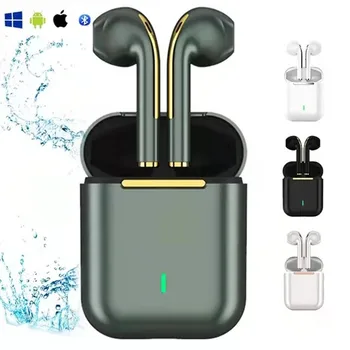J18 TWS Belaidės Ausinės Bluetooth Vandeniui IPX5 HIFI Garso Muziką, Ausines, 