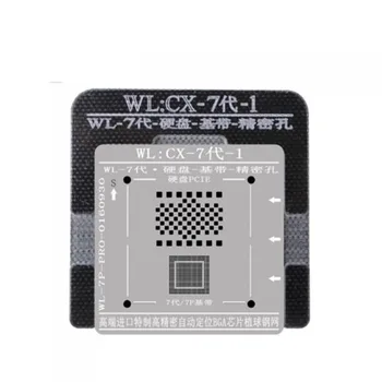 WL NAND Baseband IC BGA Reballing Trafaretas rinkinys Plokštė Padėties nustatymo Pelėsių iPhone 6 7 8 X X X X X XS MAX 11 12 trafaretai litavimo