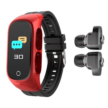 N8 Smart Watch 2 In1 Daugiafunkcinis Belaidis TWS 