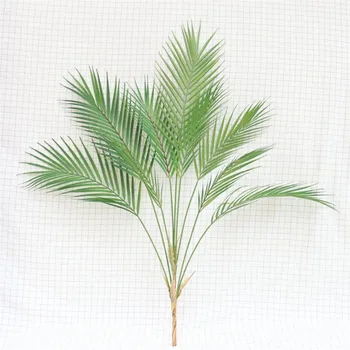 Dirbtinių Palmių 60cm 68cm Namų Vestuvių Lauko Dekoro Didelių Tropinių Augalų Netikrą Monstera Plastiko Lapų