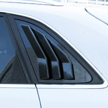 Audi A3 8V-2019 Pusės Galinio Lango Scoop Žaliuzės Užrakto Lipdukas Padengti Trim Automobilių Stilius
