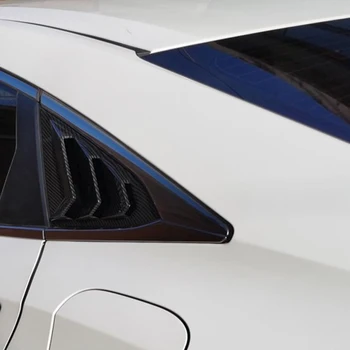Audi A3 8V-2019 Pusės Galinio Lango Scoop Žaliuzės Užrakto Lipdukas Padengti Trim Automobilių Stilius