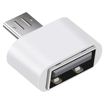 1pc Duomenų Nešiojamų OTG Konverteris, Micro USB Male Į USB 2.0 Moterų Adapteris, Skirtas 