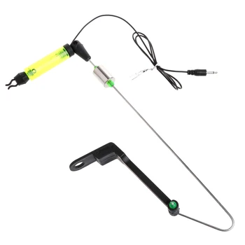 LED Indikatoriai Karpių Žvejybos Pakaba Swinger Bite Signalizacijos Apšviestas Spręsti Įrankiai