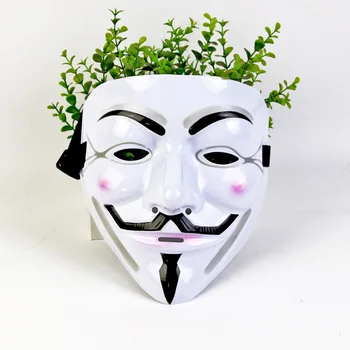 Filmo Cosplay V for Vendetta Hakeris Kaukė Plėvelė Temą Kaukė Anonimas Guy Fawkes Helovinas Kalėdų Vakarėlį Dovana Suaugusiems Vaikams