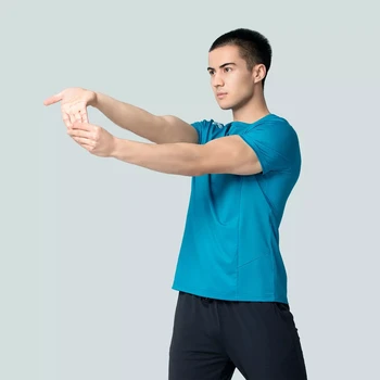 Xiaomi 3D trimatis plūduriuojančius ledo jausmas greitai-džiovinimo sporto trumparankoviai marškinėliai youpin vyrų vasaros trumparankoviai