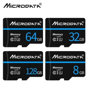 Aukštos kokybės juodas atminties kortele 8GB 16GB 32GB micro sd kortele 64GB 128 GB 