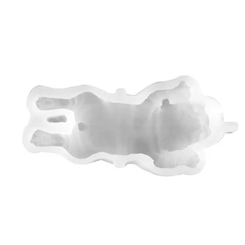 Kūrybos Baltas 3D šarpėjų Pelėsių Purvinas Šuo Ledų, Šokolado Mažų Pieno Šuo Tortas Pelėsių Tortas Dekoravimo Priemonės Torto Formos