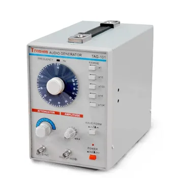 AC 100-240V TAG-101 Žemo Dažnio Audio Signalo Generatoriaus Signalo Šaltinis 10Hz-1MHz