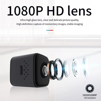 Sq28 Mini Kamera 1080P Jutiklis Nakties Kameros Judesio DVR Mikro Kamera, Vandeniui Sporto DV Vaizdo Mažas Fotoaparatas, Kamera SQ28