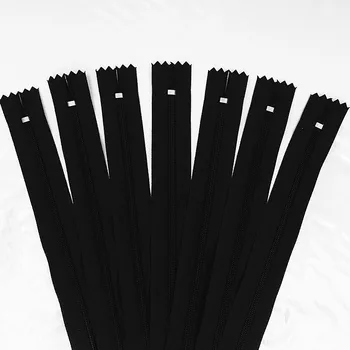 10 15-60cm Black & White Nailono Roll Užtrauktukas Pritaikyti Kanalizacijos Amatų Crafter s & FGDQRS