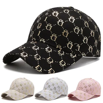Beisbolo kepuraitę vyrų ir moterų atsitiktinis raidžių skrybėlių mados tendencijos linijos saulės lauko skrybėlę bžūp