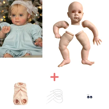 Maggi Bebe Reborn Rinkinio 22 Cm Tikrai Reborn Baby Doll Vinilo Pelėsių Kūno Minkšta Nesurinkti Tuščią Dalys 