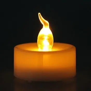 Baterija maitinamo LED Arbata Žibintai, Žvakės, Flameless Ravėjimas Dekoras