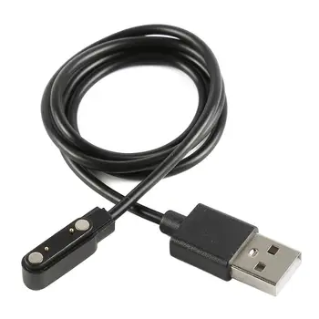 Magnetinis Įkroviklis USB 2.0 Įkroviklio Žiūrėti K12/S12/S2/Q15 Smart Sporto Žiūrėti Įkrovimo Kabelis Lopšys, Doko Adapteris, 
