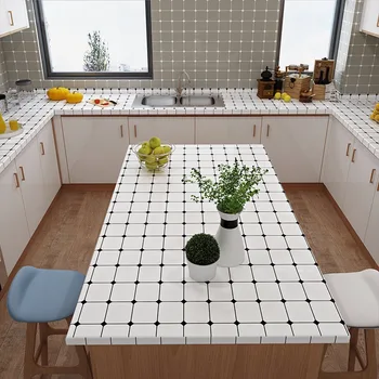 Naujas Stilius Marmuro lipnios tapetai, virtuvė naftos viryklė vonios kambario grindų lipdukai vandeniui stalviršio sienų lipdukai Homepecor