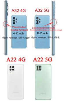 Mielas 3D Panda Avokado Piniginės Krepšys Case for Samsung Galaxy A12 A32 A42 A52 A72 A02S 4G 5G Minkšti Silikoniniai Dėklai Galaxy A32 Etui