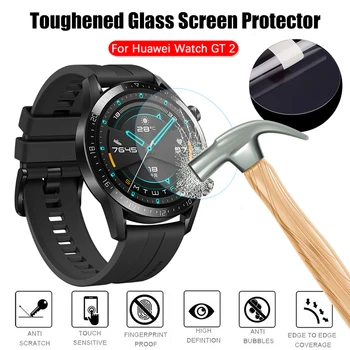9H Apsaugos Temepred Stiklo Huawei GT2 46mm Garbę Magija Watch2 46 MM Žiūrėti 2 42mm GS Pro Watch3 Smartwatch Screen Protector