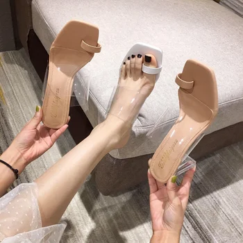 Prabangos Prekės Vestuvių Ponios Siurbliai Kokybės Moterų batai Atidaryti Kojų Moterų Batai Aukštakulniai Sandalai Gliruis