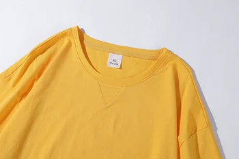2021 Naujas Medvilnės Mados Vasaros vyriški marškinėliai trumpomis Rankovėmis Viršuje Klasikinis Dryžuotas Spalvos Negabaritinių Marškinėliai Topai Tee футболка оверсайз