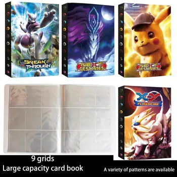 Pokemon Žaidimas Kortelių Albumas, Knyga 432Pcs Anime Kortelės Kolektorių Laikiklis Pakrautas Sąrašą Talpa Rišiklio Katalogą Pokemons Žaislai, dovanos, Vaikas