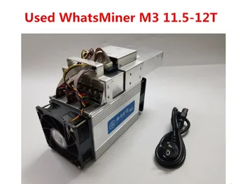 Laivas 24 valandas Naudojami Bitecoin Miner WhatsMiner M3X 11.5-12/S Su PSU Kasybos BTC BCH Ekonomikos, Nei Antminer T9 S9 S9i S9j M10