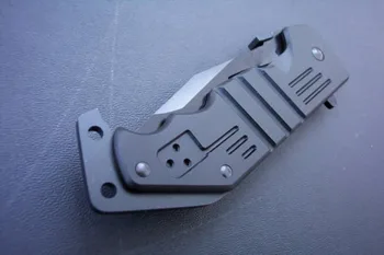 Aukštos kokybės AK-47 Sulankstomas peilis peilis 7Cr17 plieno ašmenys Aviacijos Aliuminio rankena EDC peiliukas FBA Taktiniai peiliai