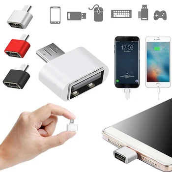 Patvarus OTG Adapteris Micro USB Kabeliai, OTG USB Kabelis, Mikro USB Į USB 2.0 