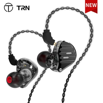 TRN CS1 Hi-FI 1DD Dinamiškos In-ear Ausinės Ratai HIFI Bass Metalo Stebėti Bėgimo Sporto Ausinės už TA1 BA15 ST1