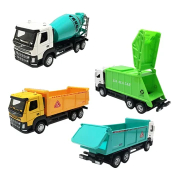 1/50 Lydinio Diecast Maišytuvas Sunkvežimių Miesto Sunkvežimių Sąvartynas Modelis Žaislas