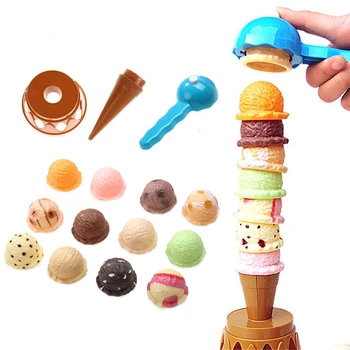 Vaikai Modeliavimas Maisto Virtuvė Žaislas Ledų Sukrauti Žaisti Vaikams Apsimesti Žaisti Žaislai, Edukaciniai Žaislai, Kūdikių Dovanos