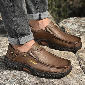 Vasaros vyriški odiniai batai mados laisvalaikio bateliai 2021 naujos lauko sportas vyriški batai šalies batų vairavimo batai vaikščiojimo batai