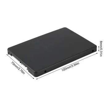 SATA SSD Adapterio Dėžutė Išorinis HDD Mobile Langelį, Nešiojamas Mini HDD Efektyvus ir Greitas Mini 2.5 Colių MSATA SSD 22 Pin ES Desktop