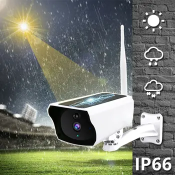 3MP Tuya Saulės Kamera, Wifi Versija HD Lauko Smart Home dvipusio Ryšio PIR Signalizacijos Priežiūros Vandeniui VAIZDO Kamera, 