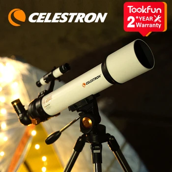 Celestron Astronominis Teleskopas Profesija Telefono HD Zoom Refrakciją 70mm Kalibro Lauko Didelio Didinimo Monokuliariniai Teleskopas