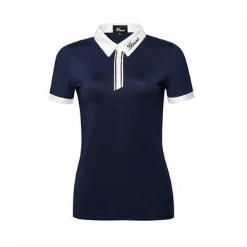 Golfo drabužiai moterų golfo trumpas rankovės kvėpuojantis Plonas Greitas džiovinimas mados tendencija top marškinėliai polo marškinėliai vasarą