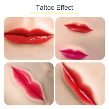 1pcs 3D Tatuiruočių Praktika Odos Kosmetikos permanentinis Makiažas mokymo Odos lūpų odos praktikos netikrą tatuiruotę Praktikos D3Q4
