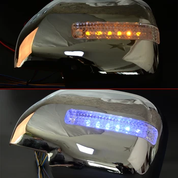 Kairėje galinio vaizdo Veidrodis Padengti w/ LED Lempa, tinka Lexus LX470 